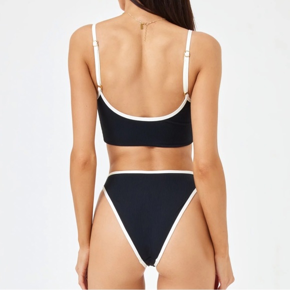 LSPACE Ribbed Adalyn Bikini Top Nora Bottom Bikini - Picture 3 of 8